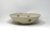 Image 3 of Large Serving Bowl Bee Decorated 