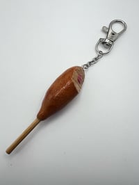 Image 4 of american corndog charm keychain