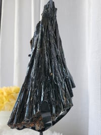 Image 3 of 4lb XL Vivianite Rare Crystal Specimen with Custom Stand