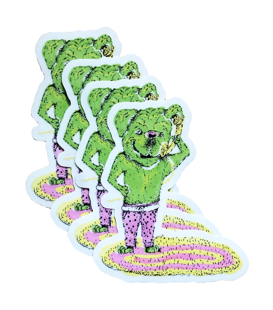 Image of Puppy Love Clear Sticker