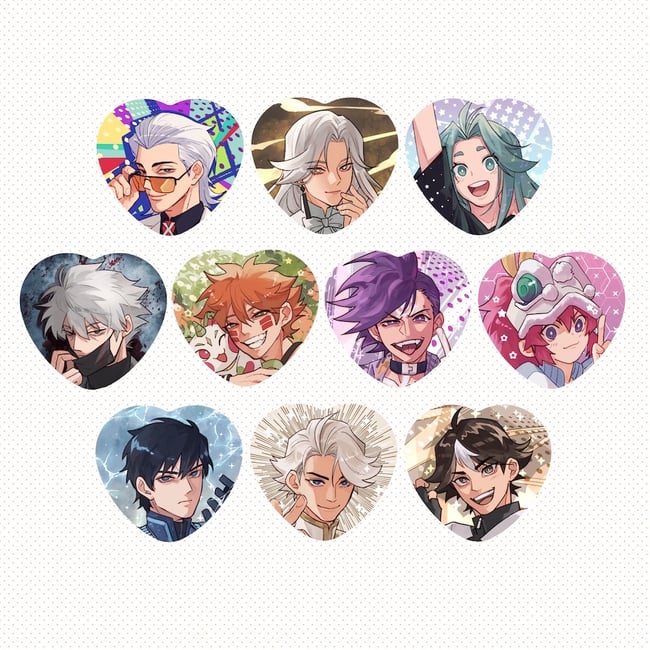 (PO) TBHX Heart Buttons