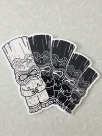 Image 2 of TIKIS IN THE 5TH DIMENSION 5" Vinyl Sticker