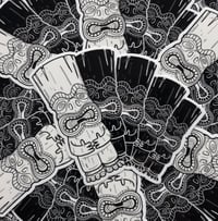 Image 1 of TIKIS IN THE 5TH DIMENSION 5" Vinyl Sticker