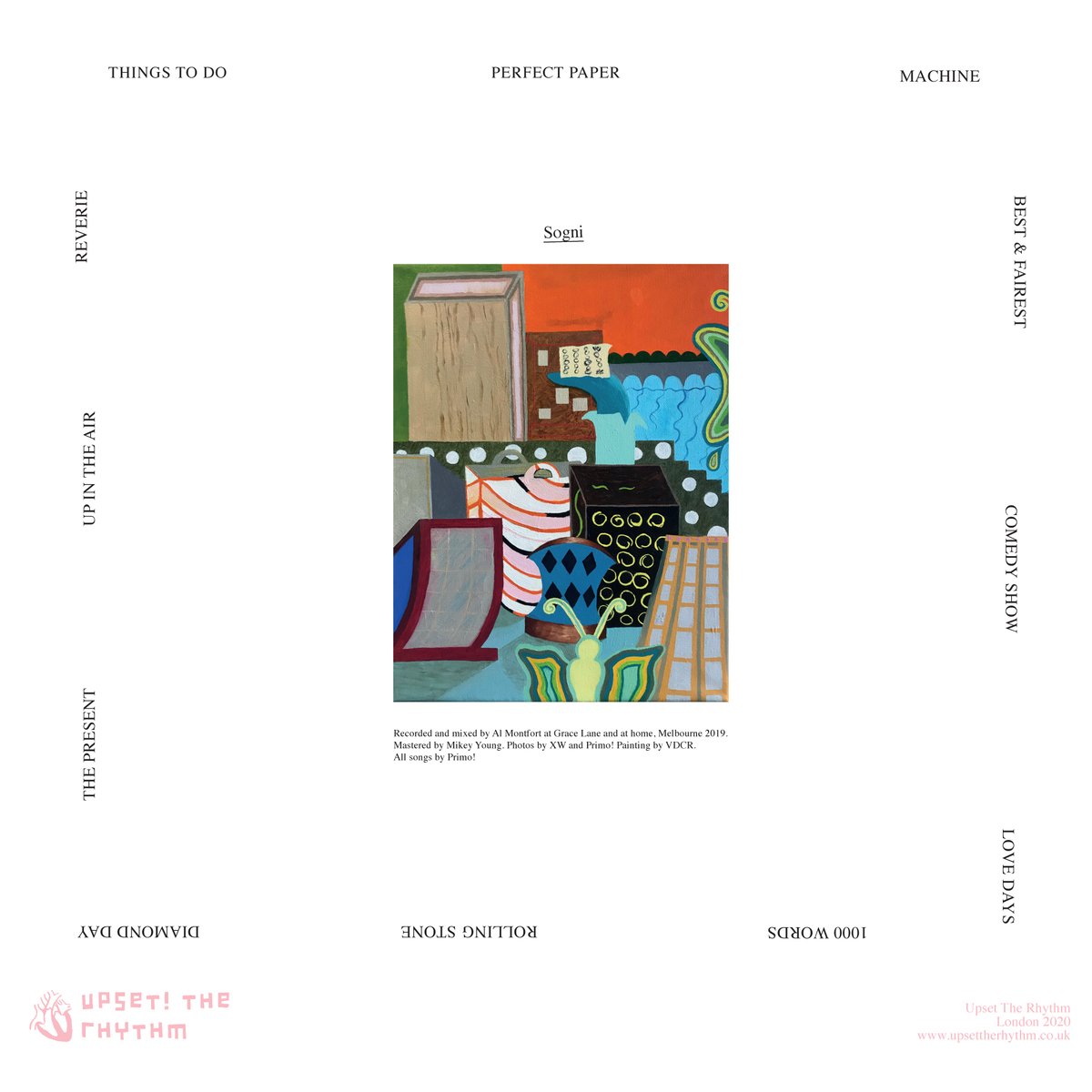 Primo! - Sogni, Vinyl LP