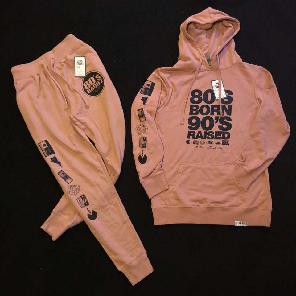 pink jogger sweatsuit