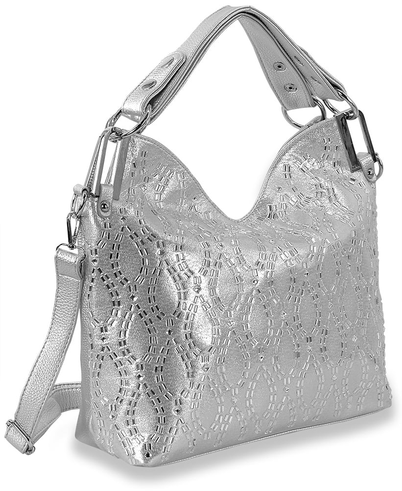 Image of "Sparkling" Rhinestone Design Fashion Purse (2 Colors)