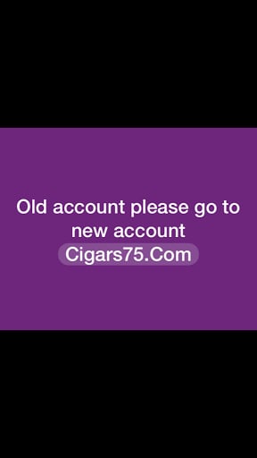 Image of new account cigars75.com