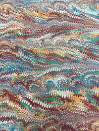 Image 5 of Marbled Paper #50 'Nonpareil with curl' 