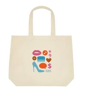 Image of Clutch Logo Tote (19" x 15" x 6")