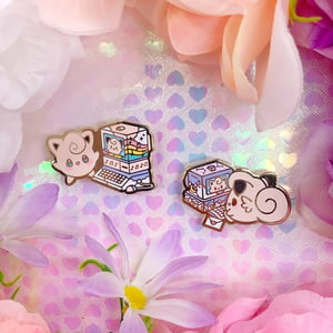 Image of Girlfriends Enamel Pin Set