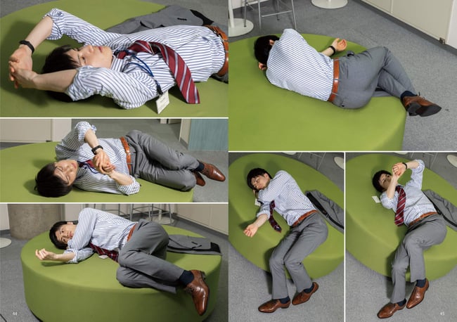 Lazy Pose Catalogue 4 - Salaryman's Day