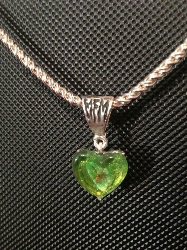 Image of Xxx Z’ SM HEART NECKLACE xxX