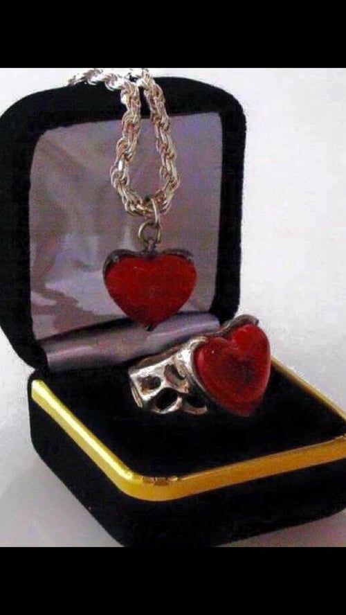 Image of Xxx Z’ SM HEART RING xxX