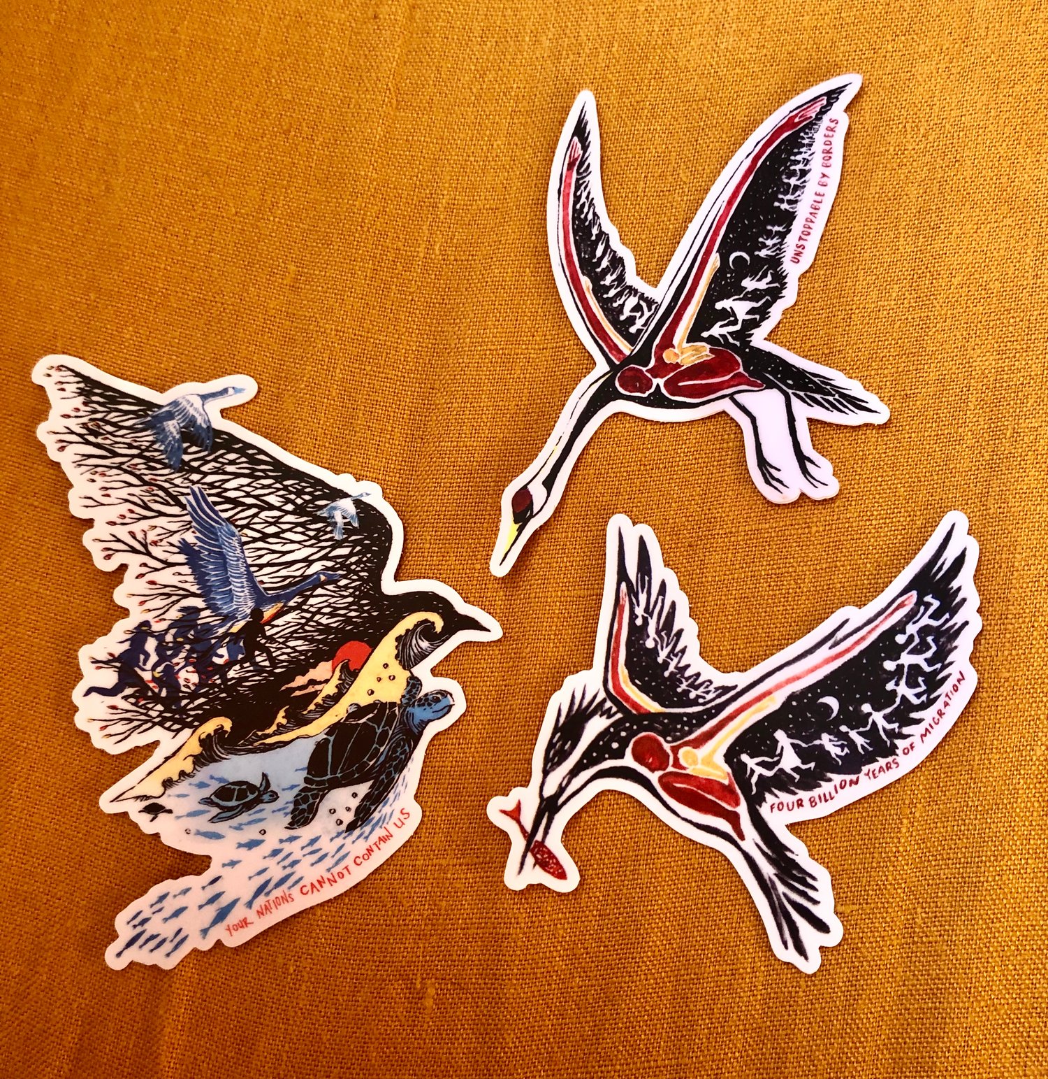 Image of Migratory Sticker Set