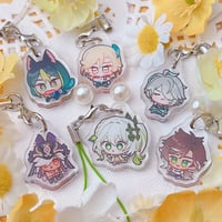 Image 2 of Genshin Silly Charms VOL.1