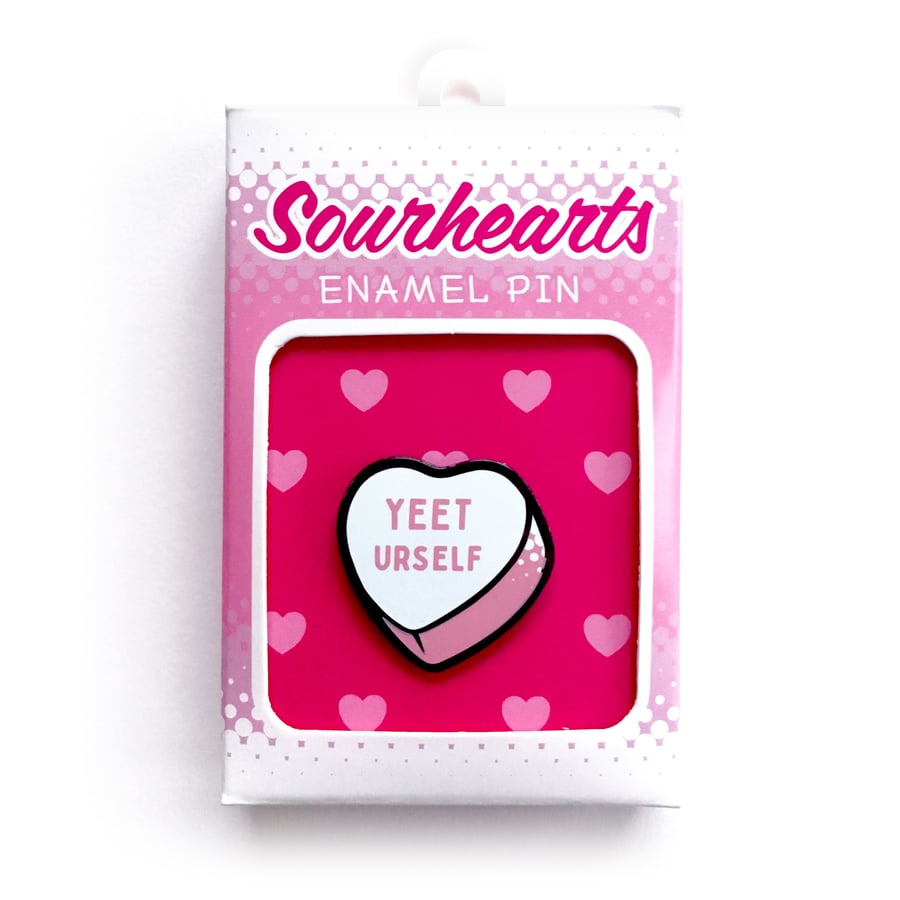 Image of Sourhearts Enamel Pins