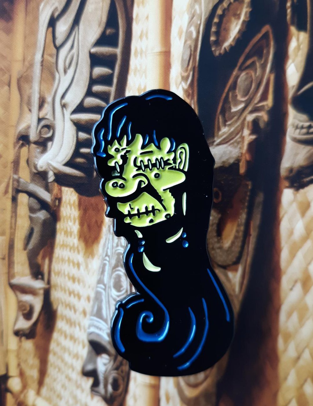 LIL' SHRUNKIE 1.75" Limited Edition Soft Enamel Pin