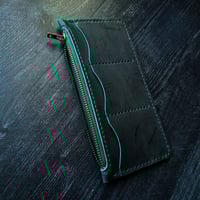Image 4 of ZIPPER WALLET - GHOST GREEN