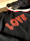 Love crewneck Sweater | Bred