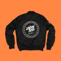 Image 2 of LONDON BOYS BOMBER JACKET BLACK