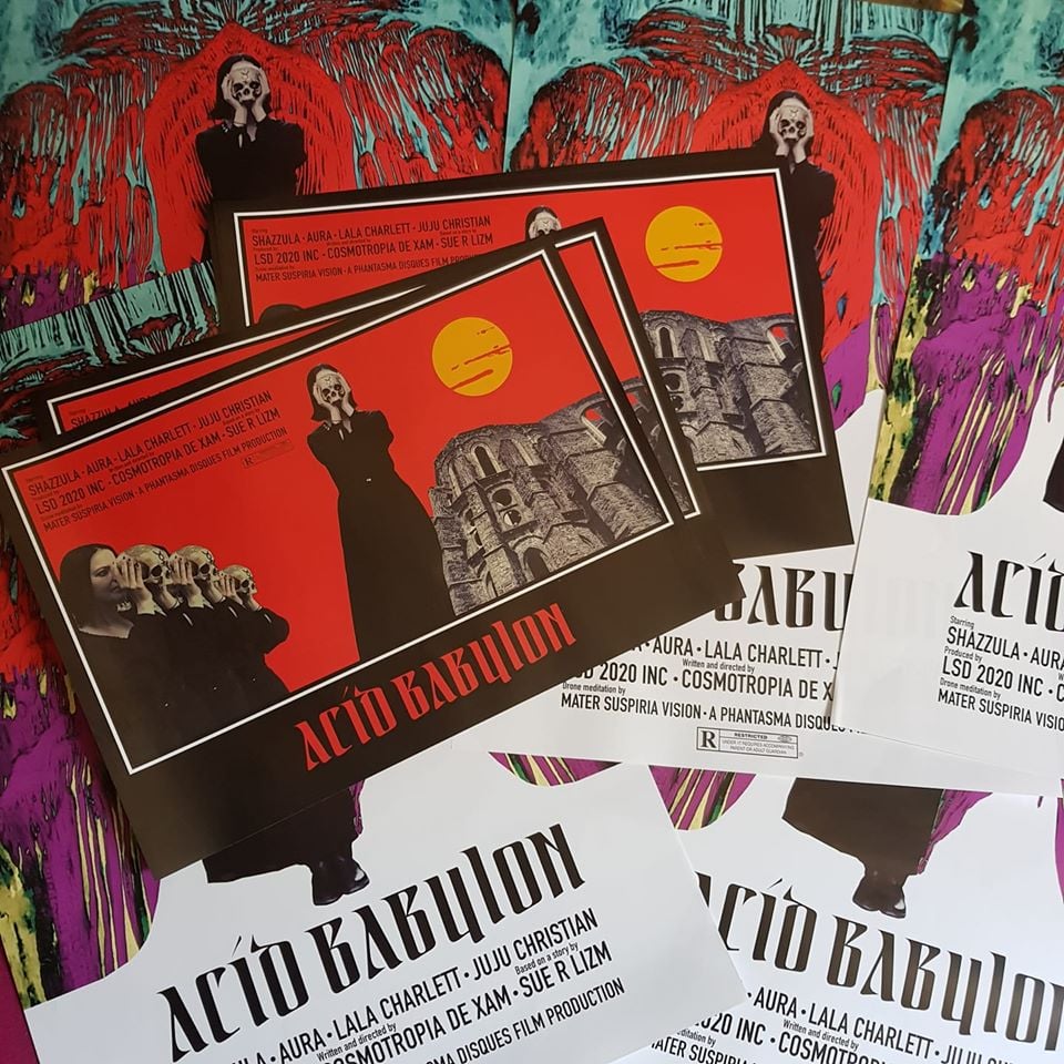 Image of [LIMITED 150] ACID BABYLON POSTER BUNDLE (Rolled)
