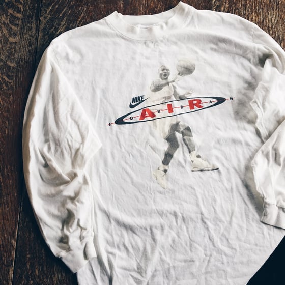 Image of Original 90‘s Nike Air Jordan “Surface 2 Air” L/S Tee.