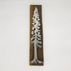 Pine Tree on Barn board