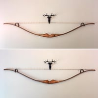 Image 2 of 2020-4: Black Walnut & Red Oak Recurve Hybrid
