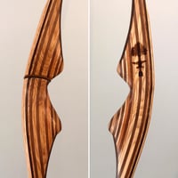 Image 3 of 2020-4: Black Walnut & Red Oak Recurve Hybrid