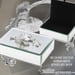 Image of Bloom Silver Mirrored Jewelry Box
