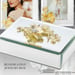 Image of Bloom Gold Mirrored Jewelry Box
