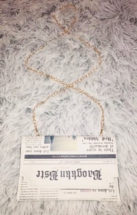 Read All About It Strap Chain Crossbody 