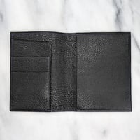 Image 2 of PASSPORT Wallet – Black Embossed