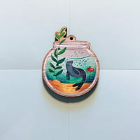 Image 3 of Endangered Aquariums Wooden Charms