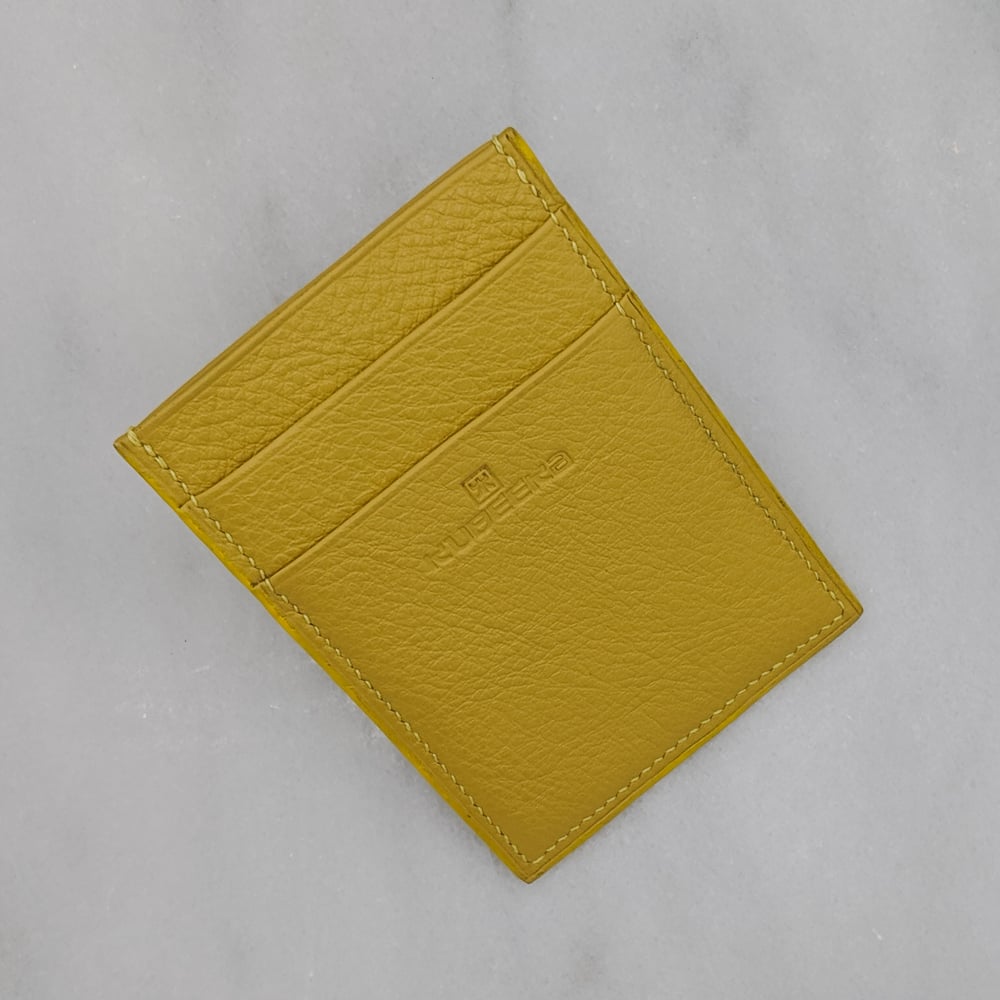 CARD Holder Vertical – Yellow | KUBEEKA