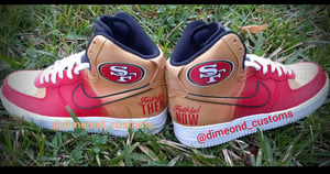 Custom NFL Air Force 1 (San Fran)