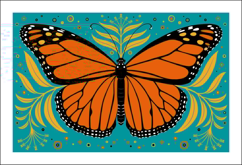 Image of Monarch Butterfly Print