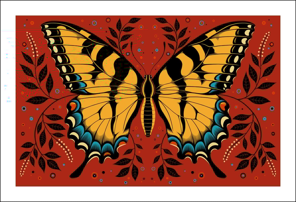 Image of Tiger Swallowtail Print