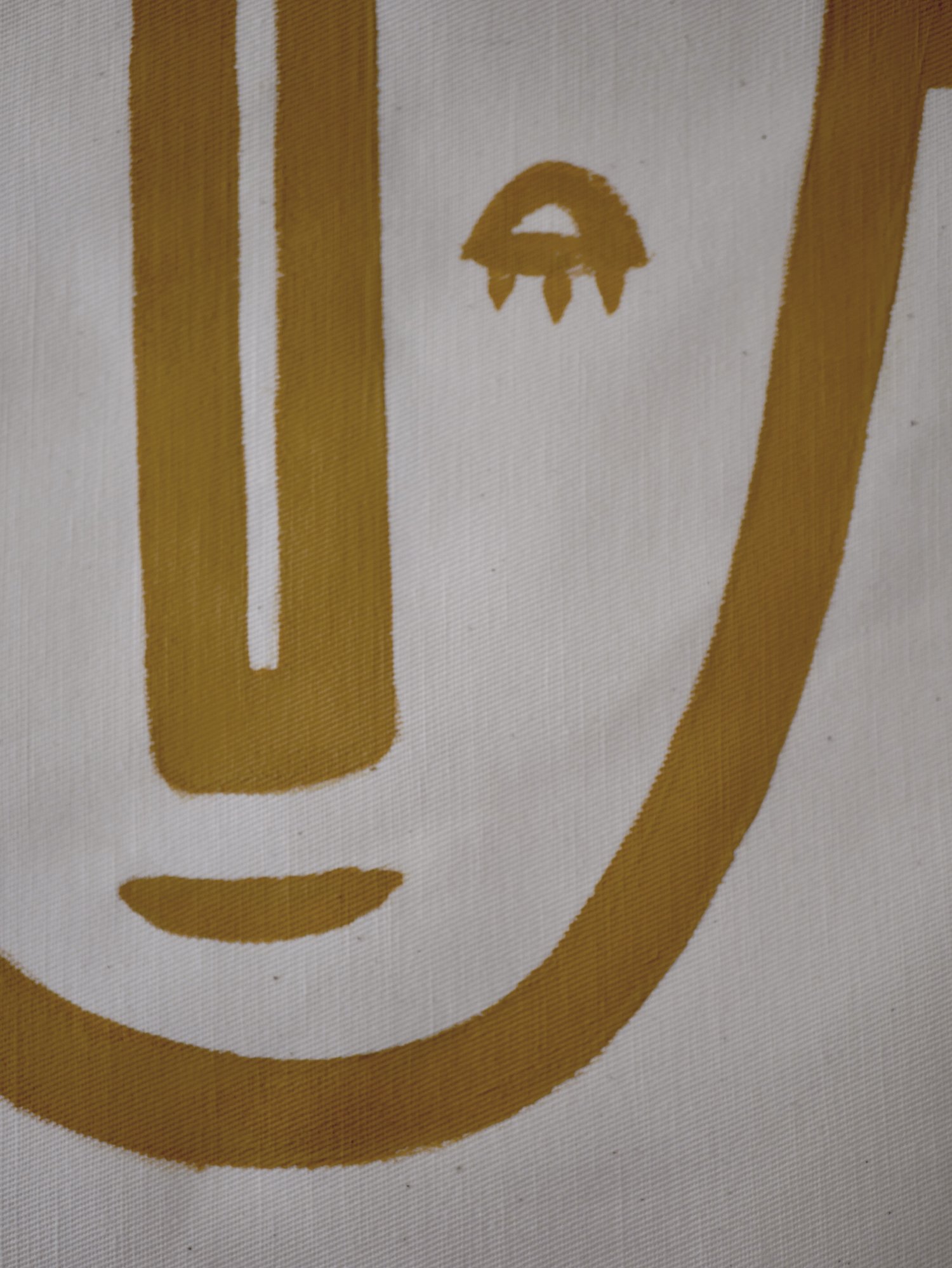 Image of Peinture MASQUE Ocre / CANVAS