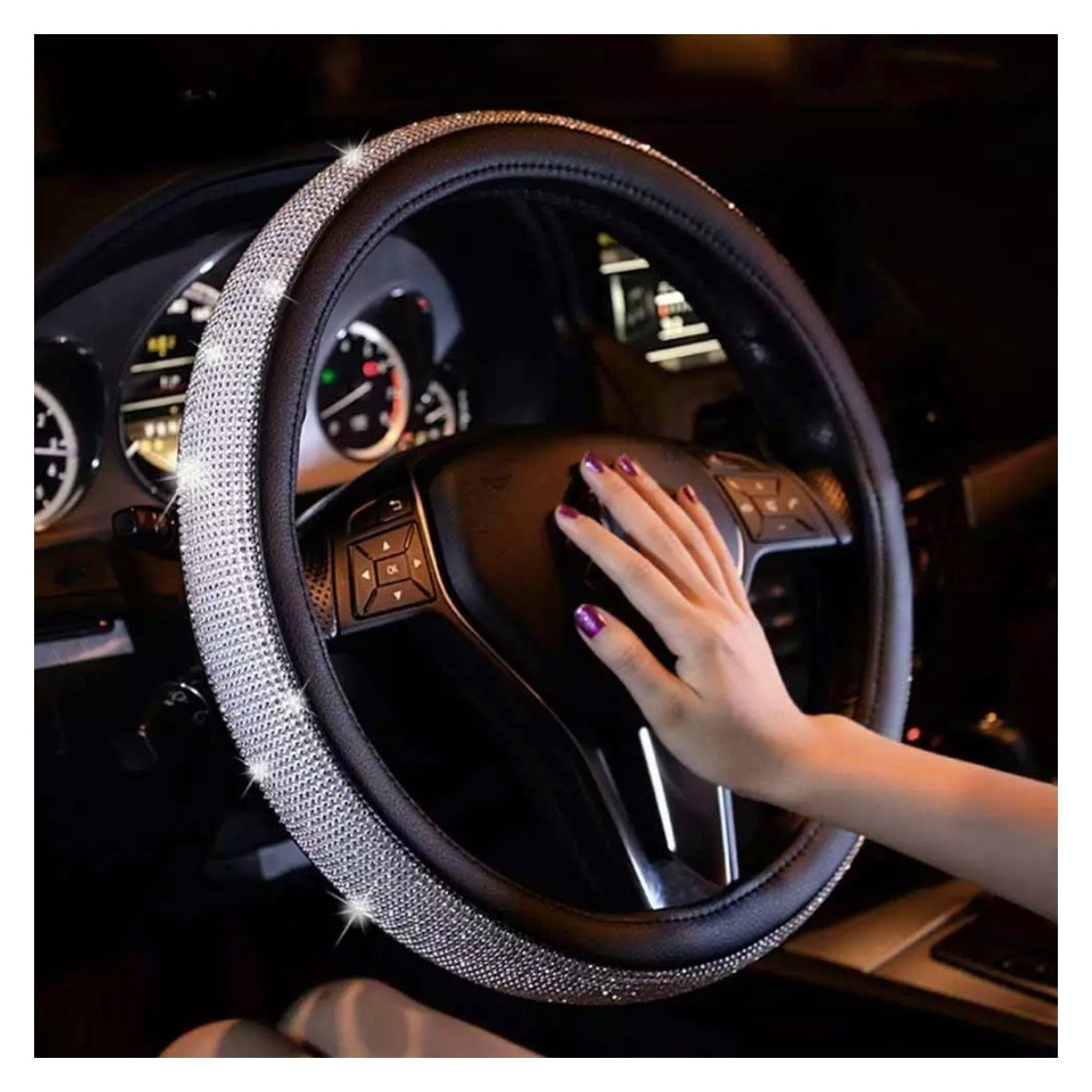 Image of Bling Steering Wheel Cover