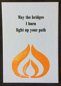 Burning bridges (A7)