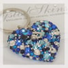 Luxury Keyring with Crystals