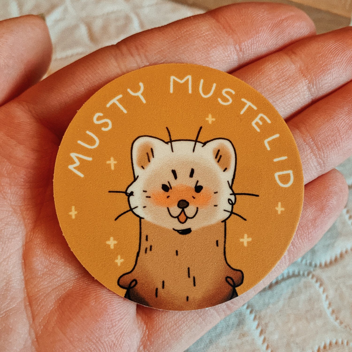 Musty Mustelid Sticker