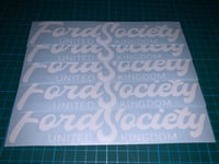 FSUK White Sticker