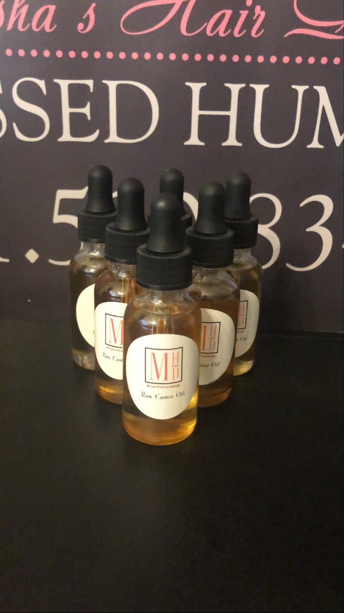 Hidden beauty salon RAW BLACK JAMAICAN CASTOR OIL | Marsha Hair Design