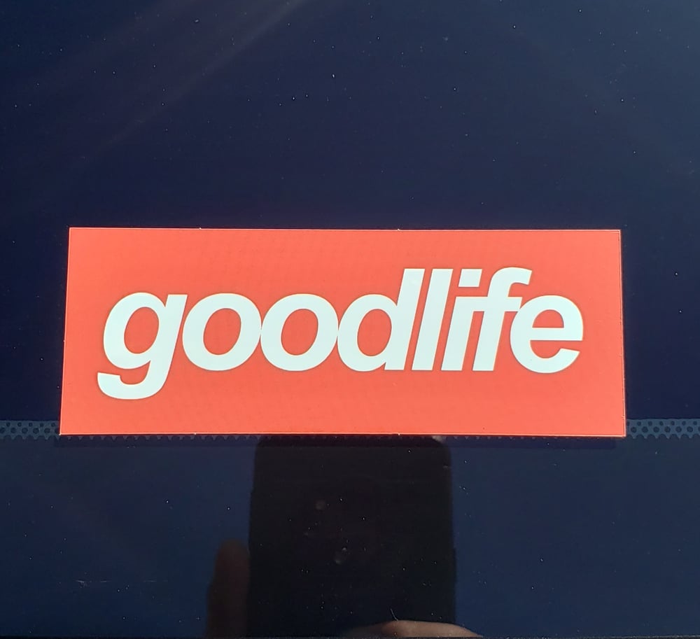 GoodLife Small Sticker Red