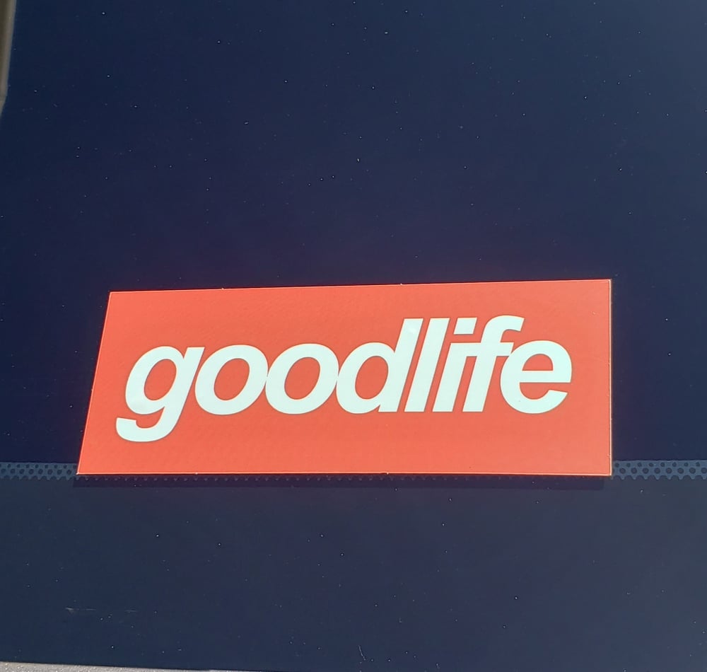 GoodLife Small Sticker Red