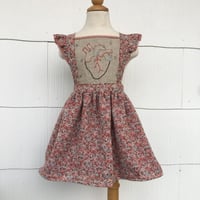 Image 4 of “ All my heart” Pinafore dress