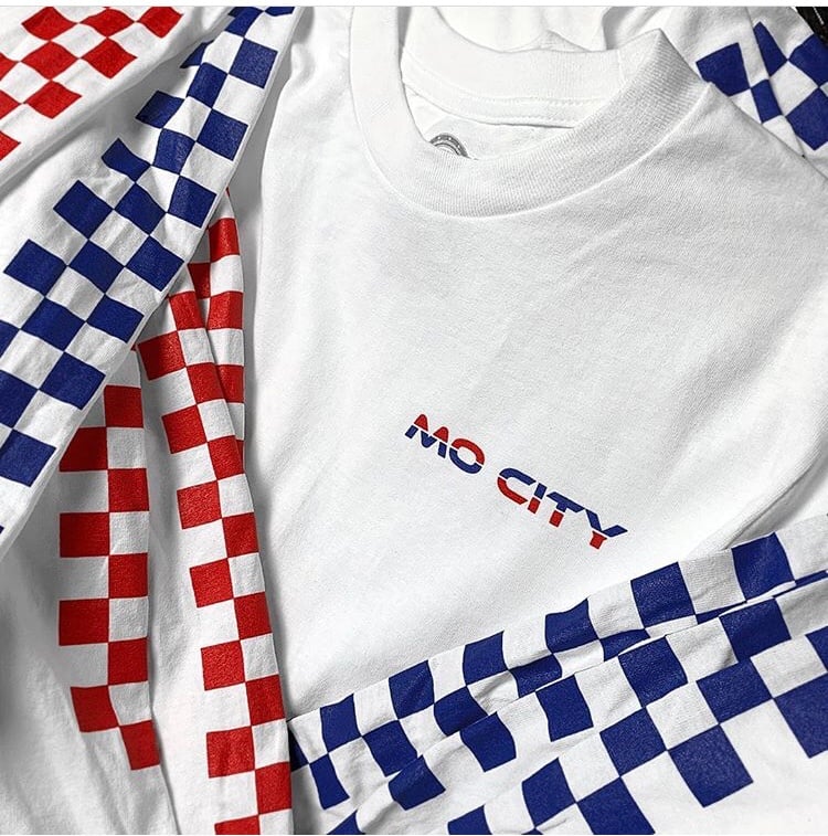 Image of Mo City Checkered Long Sleeve Shirt