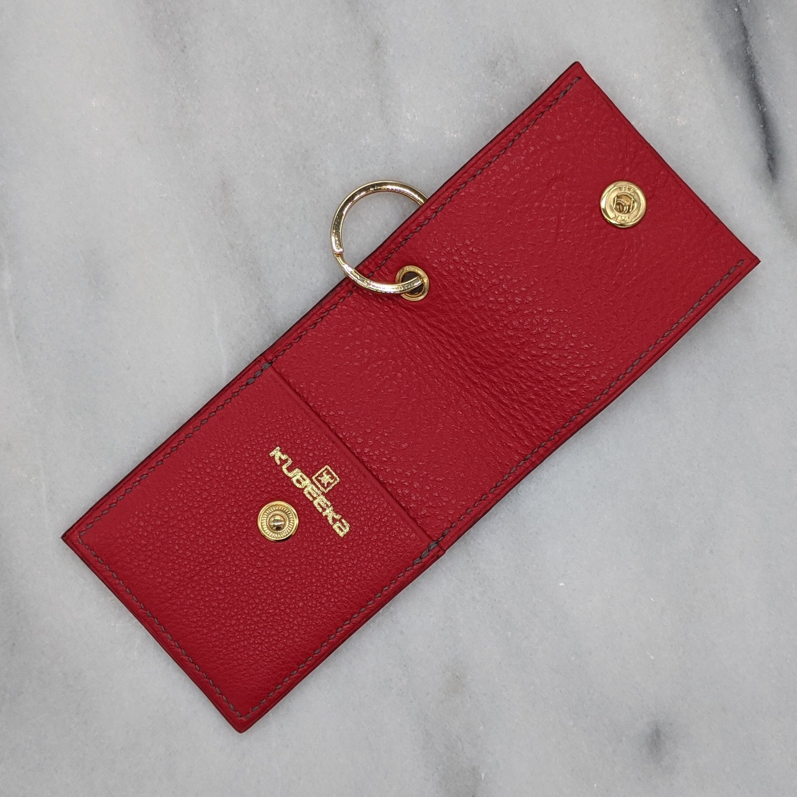 アーツアンドサイエンス　Jabara key card case ENTRY CARD Holder Key Ring – Red | KUBEEKA